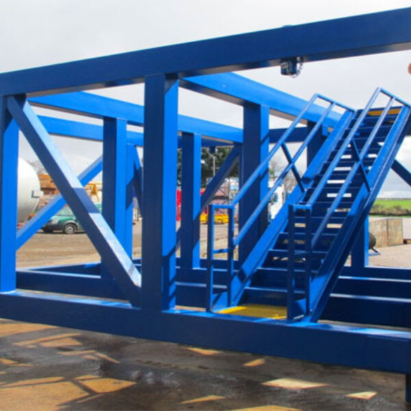 Coil Tubing Support Frames Fabrication