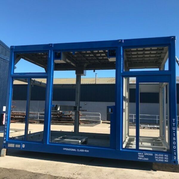 Process Unit Fabrication Blast Clean Coating