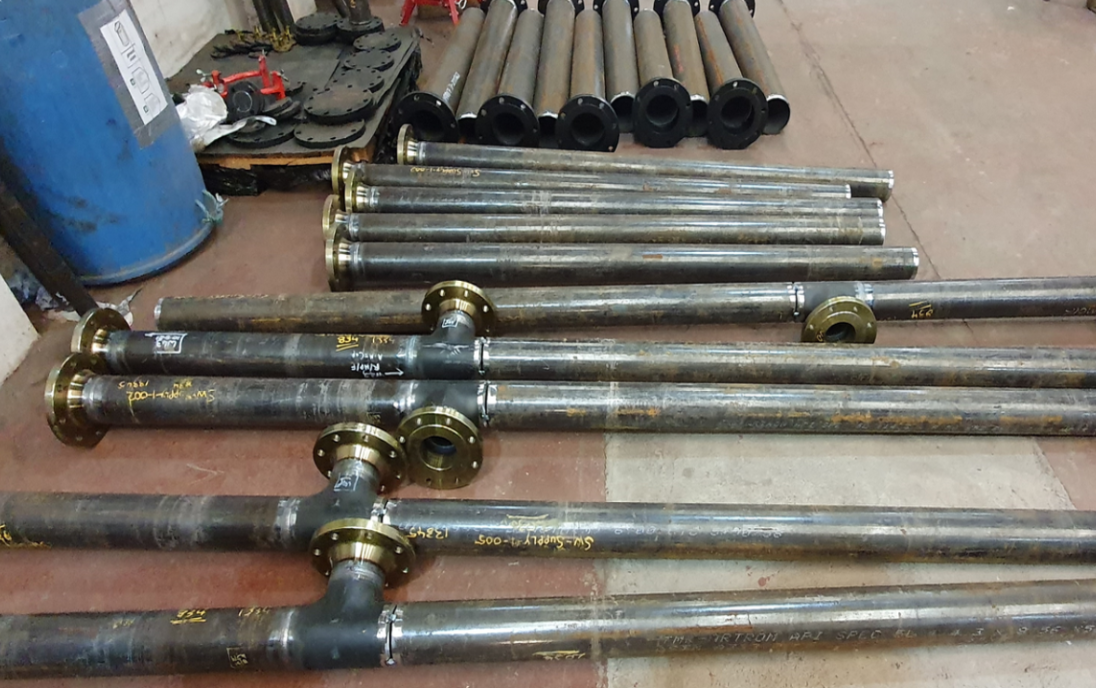 Fabrication of Service Manifolds & Supports